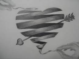 10 Cool Heart Drawings For Inspiration Heart Drawings Drawings Cool Heart Drawings Heart Drawing Drawings