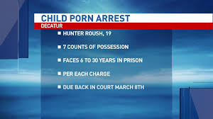 Decatur Man Arrested, Charged For Child Pornography