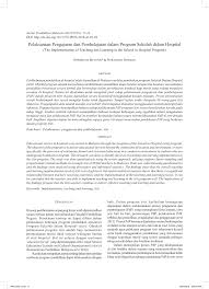 Program transformasi minda siri 2/2018. Pdf Pelaksanaan Pengajaran Dan Pembelajaran Dalam Program Sekolah Dalam Hospital The Implementation Of Teaching And Learning In The School In Hospital Program