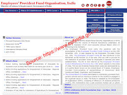 There is another online provision provided by the epfo, wherein an employee can check if the company is covered under epf scheme or not. Epfindia Gov In Epf India Pf Balance Check Without Uan Number