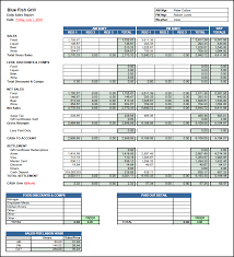 There are now totals for the income and the expenses. Daily Sales Report Template Printable Year Calendar