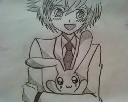 Cute anime couple kissing easy drawing. Drawing Love Anime Drawings Cute