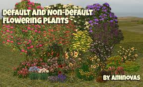 Aminovas Sims Flowering Plant Defaults And Non Defaults For Planting Flowers Plants Gardening Plants