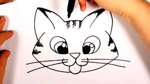 Follow this easy how to draw a cat step by step tutorial and you will be finishing up your cat with just a few simple to follow steps you will learn how to draw a cute cartoon cat, one that can be make two spots for eyes. Cat Eyes Drawing Easy Cute Novocom Top