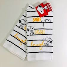 Check spelling or type a new query. Peanuts Kitchen Peanuts Kitchen Dish Hand Towels 2pk Snoopy New Poshmark