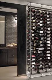 Haute Rejuvenation Butler Pantry Custom Wine Curve Wall Project Interiors Www Projectinteriors Com Wein Wand Weinkeller Weinschrank