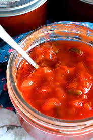 Pepper And Onion Relish Combines Red Bell Peppers Tomatoes And Jalapenos Into A Condiment Worth So M Homemade Sauce Recipes Sweet Pepper Recipes Onion Relish