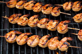 The above amounts are for 1 pound of raw and unpeeled shrimp. Grilled Shrimp With Honey Garlic Marinade Cooking Classy