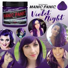 $14.24 ($3.56/fl oz) in stock. Violet Night Manic Panic Semi Permanent Violet Hair Dye Ilovetodye Shopee Philippines