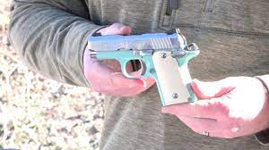 Although not affiliated with tiffany and co, tiffany blue pistols are as elite as it gets in firepower. Shot Show 2017 Kimber Micro 9 Pistol Youtube