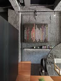 Customers Arranged Around One Table Inside Taiwanese Hair Salon Hair Salon Design Hair Salon Salon Interior Design