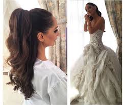 Half Up Half Down Ponytail By Natalie Anne Hair Wedding Hairstyles Half Up Half Down Bridal Hair Wedding Hair Updo With Veil