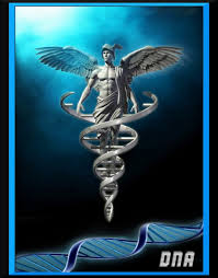 Caduceus Dna Mercury 3d Ancient Symbols Greek Mythology Tattoos Mythology Tattoos