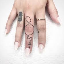 Christian tattoo designs for wrist. Rosary Bead Tattoo Elegant Arts Tattoo