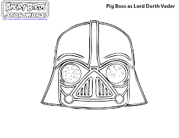 Color your favorite disney characters. Angry Birds Star Wars Coloring Pages Darth Vader Coloring Printable B108 Solution