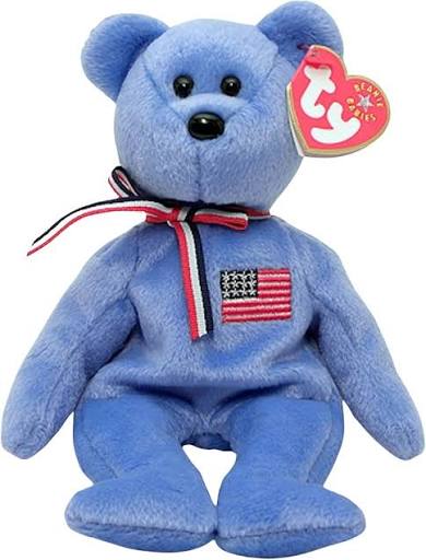 American — Ty Beanie Baby eagle