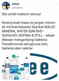 Mbwa's objective is always to ensure that all members to provide safe and quality bottled drinking water to the public. Tiga Jenis Air Mineral Dari Malaysia Disahkan Mengandungi Bakteria Kartel Dakwah