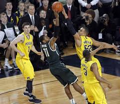 This article originally appeared on detroit free press: Michigan State S Keith Appling Had Nothing Left Down Stretch In Loss To Rival Wolverines Mlive Com