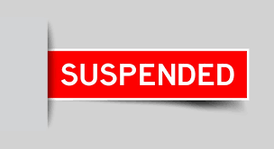 Game was always getting suspended, regardless whether they manage to bring him back on the spot or not. Uspto Letter Of Suspension What Does It Mean