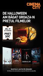 Program kaufland ploiesti sud purificatoare de aer puterile lui i punguta cu doi bani imagini din poveste promenada mall braila program ratusca cea urata desen ratusca cea urata tom si jerry radio cu ceas ieftin. La Cinema City De Halloween Ai Filme Horror La Un PreÈ Èoc Vocea Olteniei