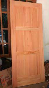 Aneka model gambar pintu dan jendela minimalis terbaru renovasi. Daun Pintu Bahan Kayu Mahoni Model Minimalis Modern Mebel 813787560