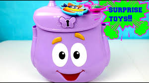 Maybe you would like to learn more about one of these? Juguetes Sorpresa En La Mochila De Dora La Exploradroa Dora The Explorer Surprise Back Pack Youtube