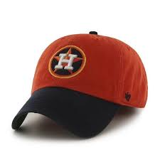 Houston Astros Franchise Orange 47 Brand Hat 47 Brand Houston Astros Fitted Hats