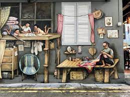 my chinatown home 我家牛车水 art travel of yc in 2020 patchwork blanket wooden bed being a landlord