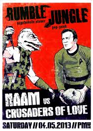 Maybe you would like to learn more about one of these? Rumble In The Jungle 04 05 2013 Flyer P M K