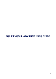 Pdf | this paper presents the challenges that socso company team will face when using the agile scrum methodology to create an information system development challenges are usability issues such as cultural usability. Sql Payroll Advance User Guide Manualzz