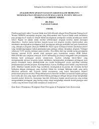 Semakan ini menekankan kepada pengambilan makanan yang optimum dan sihat serta keperluan asas bukan makanan yang berkualiti. Doc Analisis Pencapaian Yayasan Sabah Dalam Membantu Meningkatkan Pendapatan Peniaga Kecil Wanita Melalui Pembiayaan Kredit Mikro Jim Jipun Academia Edu