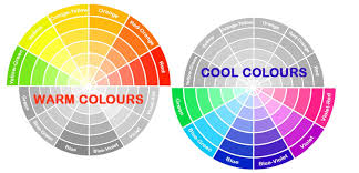 what are warm cool colours