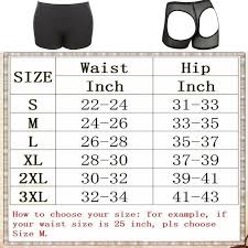 Details About Uk Fake Ass Women Butt And Hip Enhancer Booty Padded Underwear Pants Shaper New