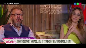 Con tal solo 17 años, la joven hija del cocinero se lució en la xxiv edición de la gala de fundaleu, celebrada en el hotel alvear. Telefe Donato De Santis En Terapia Junto A Vero Lozano Corta Por Lozano 2020 Facebook
