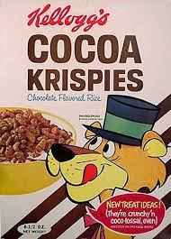 Kelloggs Cereal Boxes Cocoa Krispies Cereal Box Cereal