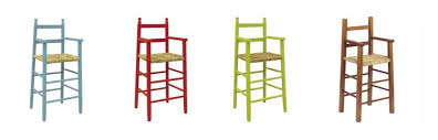 La chaise enfant accompagnera votre enfant à partir de 3 ans et pendant de longues années. Chaises Haute Enfant En Bois Massif Avec Accoudoirs Assise En Paille Boisnature L