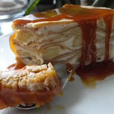 Découvrez cette recette de crêpes salées aux champignons expliquée par nos chefs. Gateau De Crepes Speculoos Caramel Beurre Sale Pommes Fondantes La Cuisine De Thomas