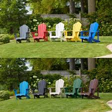 While the first adirondack chair was made of wood, many variations of it have been made since its invention. Classic Adirondack Collection Costco