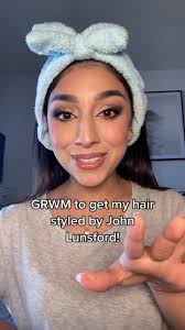 GRWM to get my hair styled by @johnlunsfordd !! Eeeekk!!! Y’all aren’t  ready for this glam!!🥰❤️ #grwm #makeup #glam #makeupgrwm