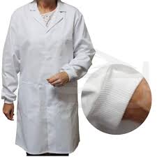 Check spelling or type a new query. White Men S Unisex Lab Coat With Knitted Cuffs Food Safety Direct