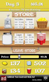 Lemonade Stand 1 2 Apk Download Android Casual Games