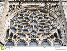 Rose Window Of Chartres Cathedral France Rose Window Chartres Cathedral