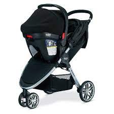 Britax Dual Comfort Travel System Gray Black Britax B Agile Travel System Stroller