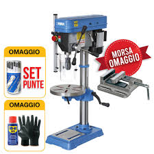 Trapano da banco bonza super condor 16b usato a norme ce. Fervi 0012 19 Punte Omaggio Trapano Da Banco Fervi