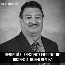 Cargo será asumido por Nelson Peña Navarro. Lea todos los detalles en la  nota:  https://delfino.cr/2024/07/renuncio-el-presidente-ejecutivo-de-incopesca-heiner-mendez