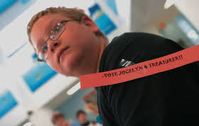 Middle school elects officers