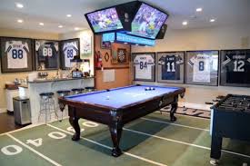 The Ultimate Game Room Dallas Cowboys Style Sports Man Cave Man Cave Room Man Cave Ideas Sports