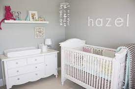 Hazel S Classic Modern Mix Nursery Grey Baby Room White Nursery Grey Nursery