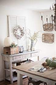 Simple And Neutral Fall Farmhouse Dining Room Decor Using Natural Elements Fall Dining Rustic Dining Room Dining Room Wall Decor Farmhouse Dining Rooms Decor