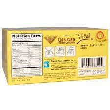 Delicious warm tea made with fresh ginger, green tea, and apple cider. Prince Of Peace Ginger Tea Instant Honey Crystals
